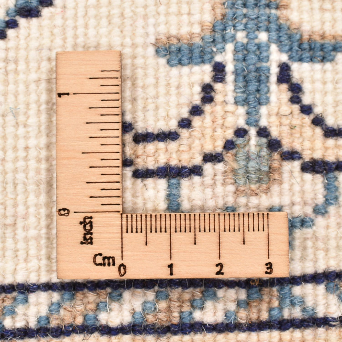 Dywan perski - Nain - 87 x 60 cm - kremowy