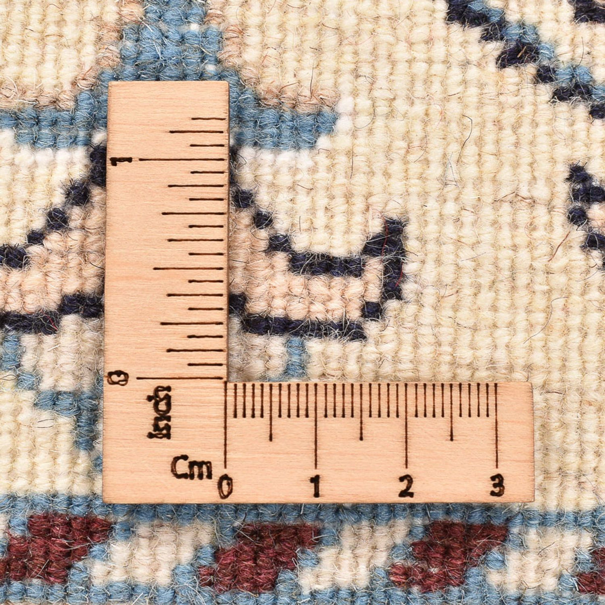 Dywan perski - Nain - 85 x 58 cm - kremowy