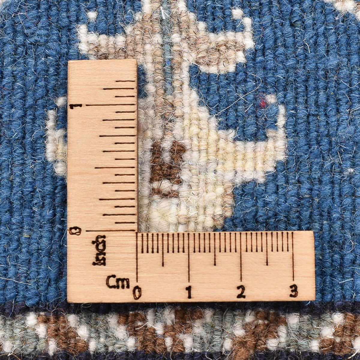 Dywan perski - Nain - 90 x 58 cm - niebieski