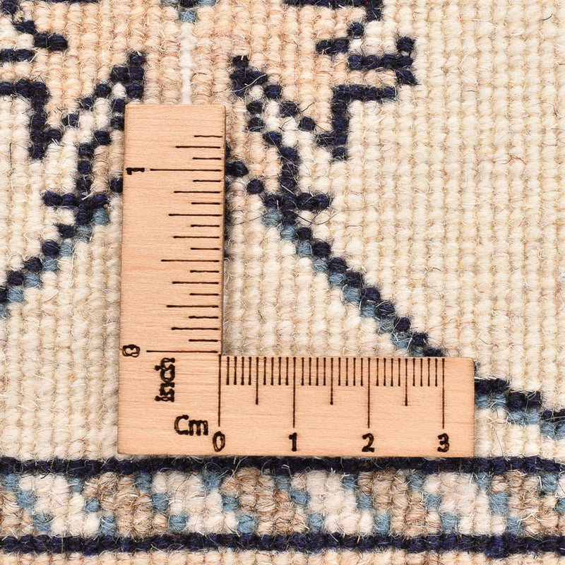 Dywan perski - Nain - 90 x 60 cm - kremowy