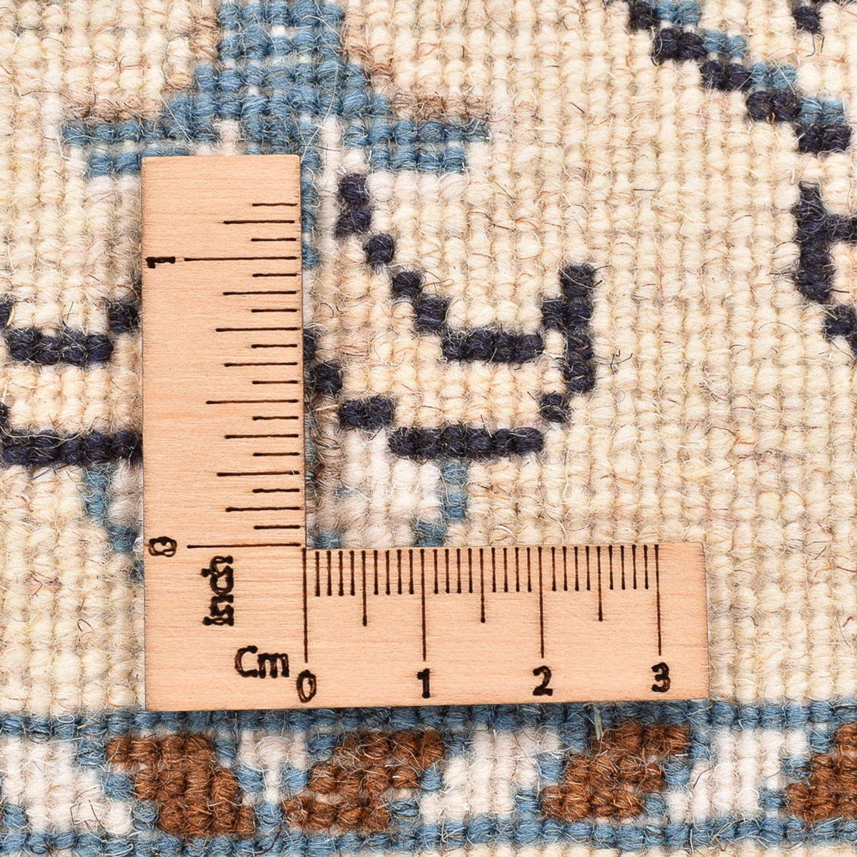 Dywan perski - Nain - 88 x 58 cm - kremowy