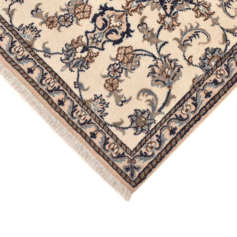 Biegacz Dywan perski - Nain - 208 x 79 cm - biały