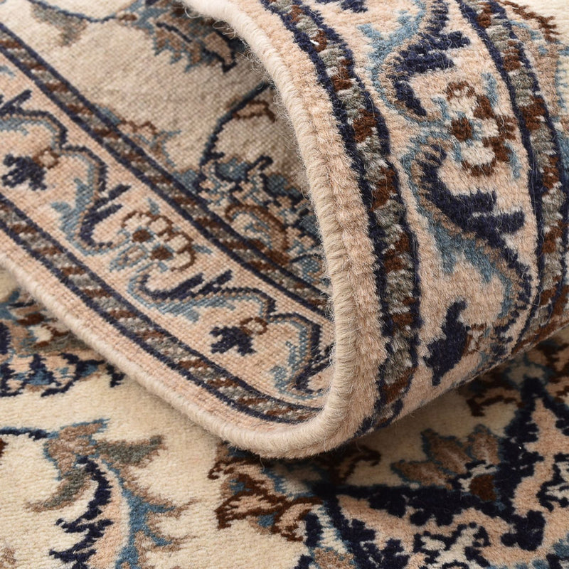 Biegacz Dywan perski - Nain - 208 x 79 cm - biały