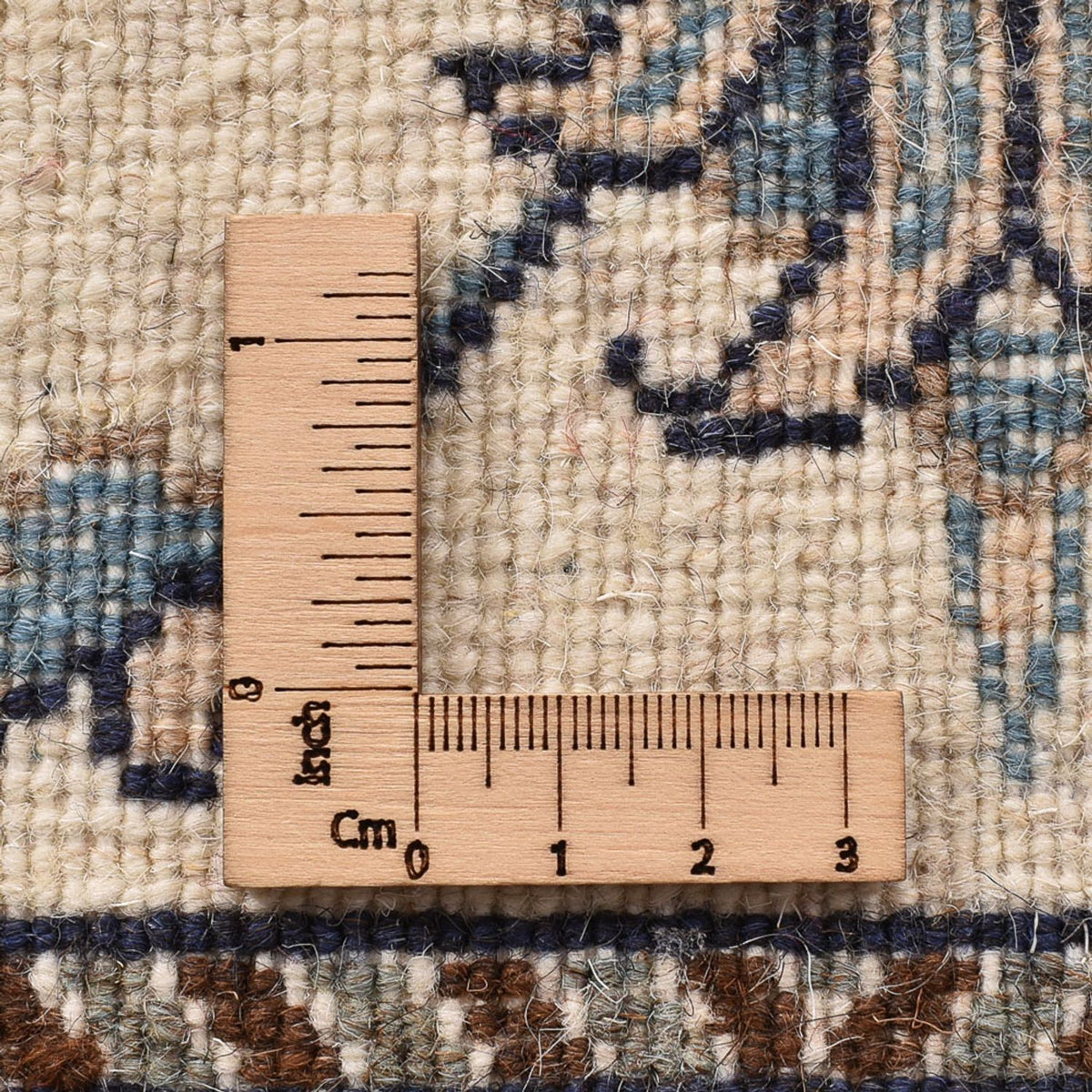 Biegacz Dywan perski - Nain - 208 x 79 cm - biały