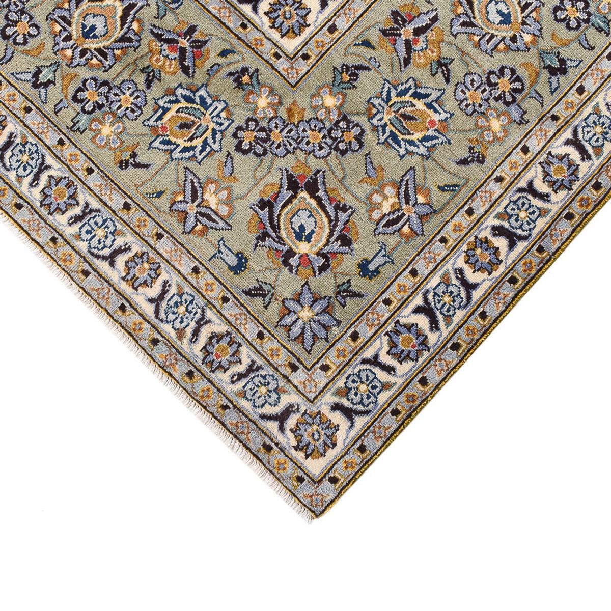 Dywan perski - Keshan - 423 x 301 cm - piaskowy