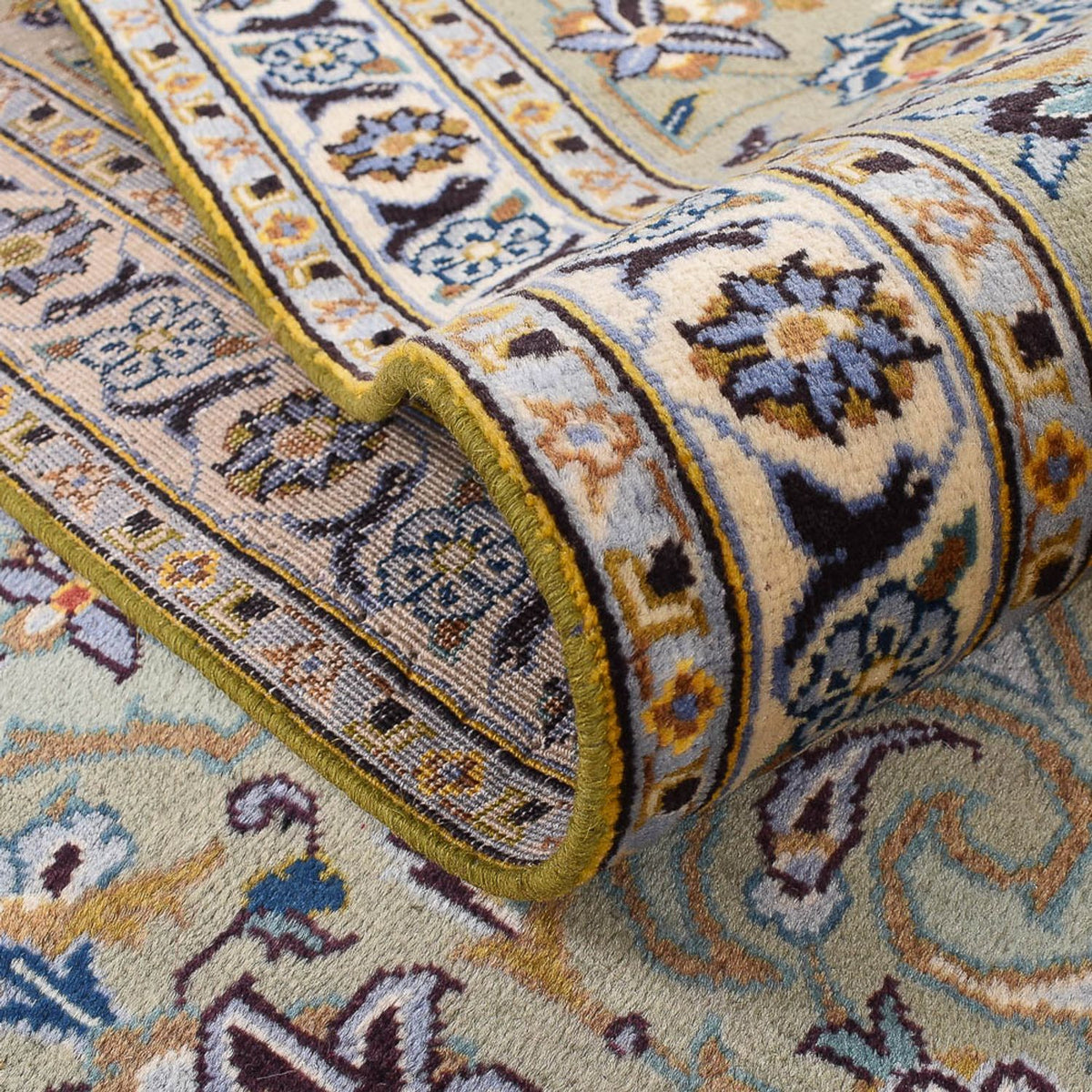 Dywan perski - Keshan - 423 x 301 cm - piaskowy