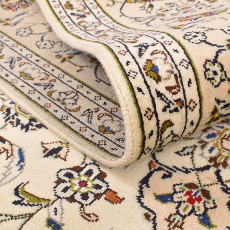 Dywan perski - Keshan - 290 x 197 cm - ciemny beż