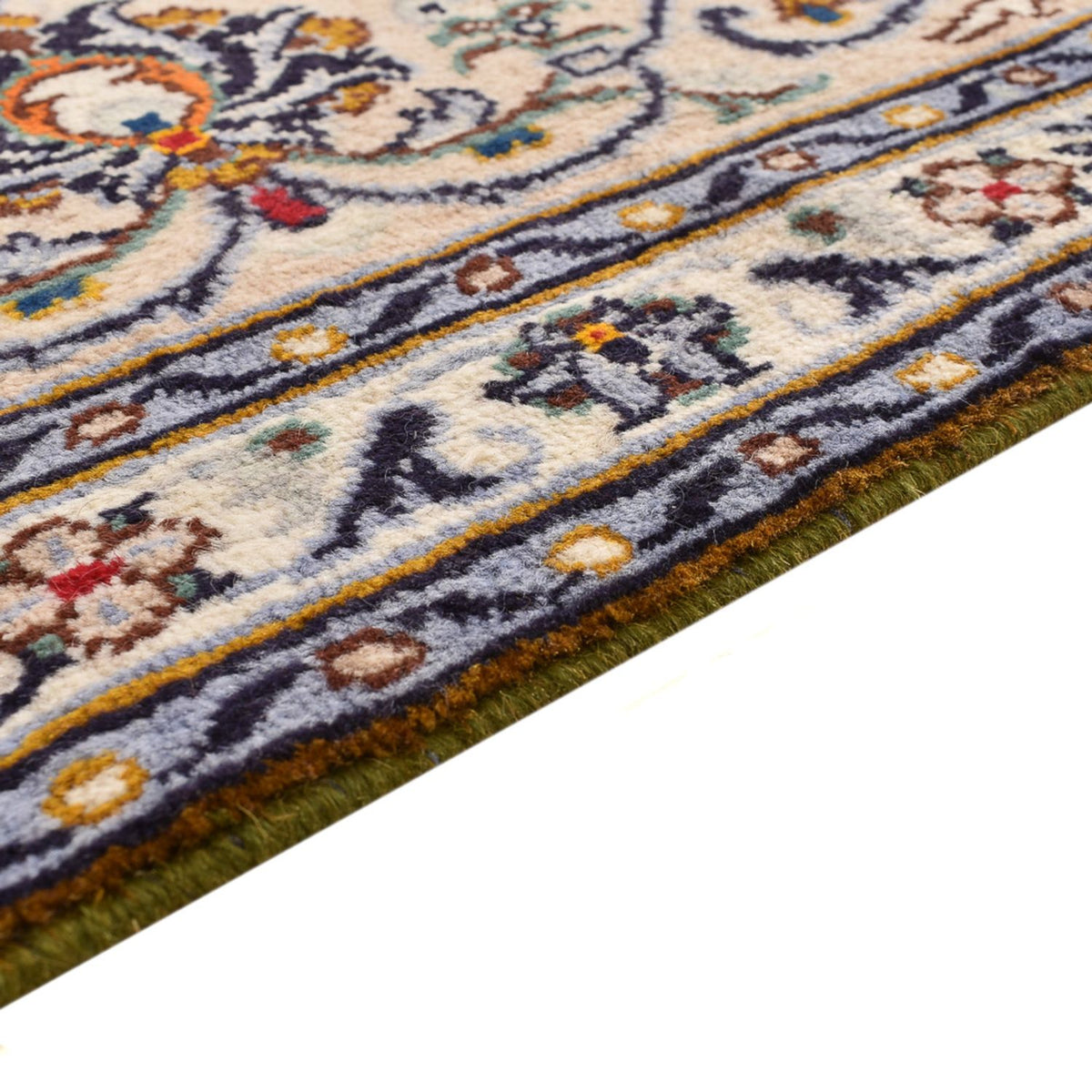 Dywan perski - Keshan - 360 x 245 cm - ciemny beż