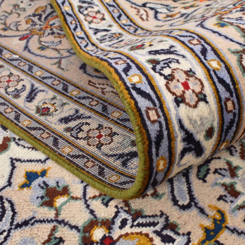 Dywan perski - Keshan - 360 x 245 cm - ciemny beż