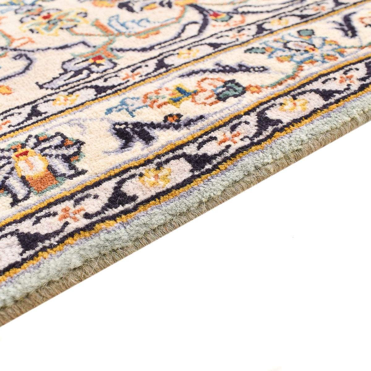 Dywan perski - Keshan - 389 x 294 cm - piaskowy