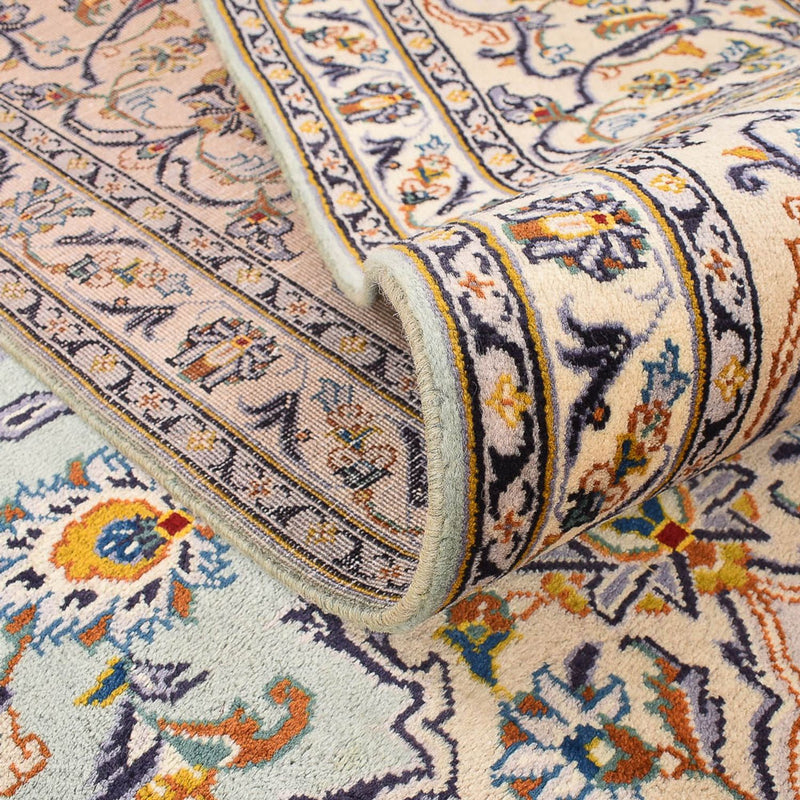 Dywan perski - Keshan - 389 x 294 cm - piaskowy