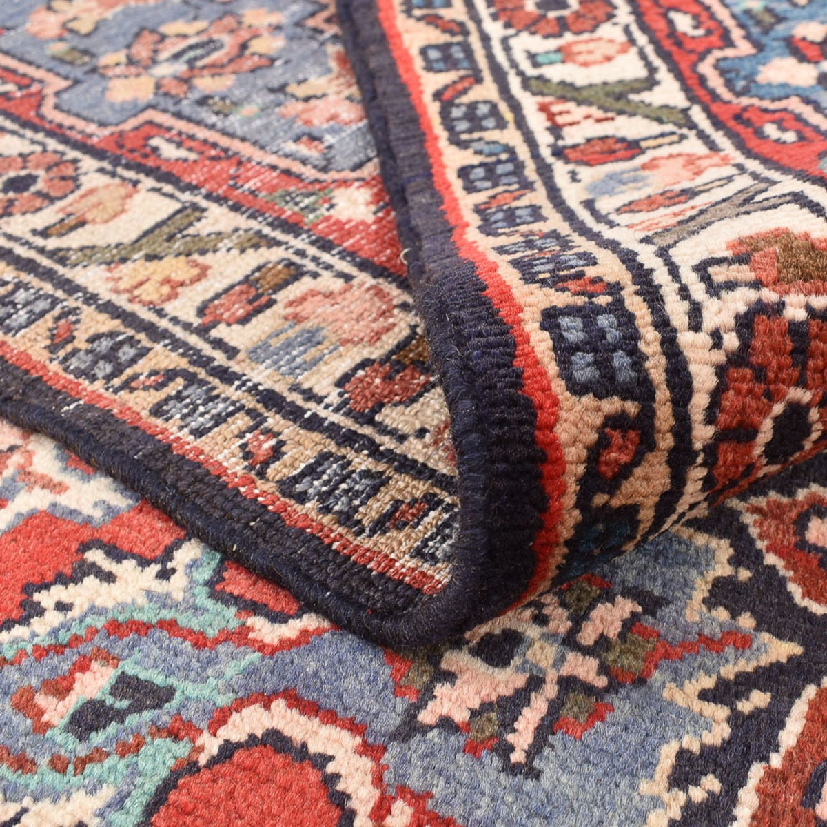 Perski dywan - Nomadyczny - 340 x 203 cm - ciemna czerwień