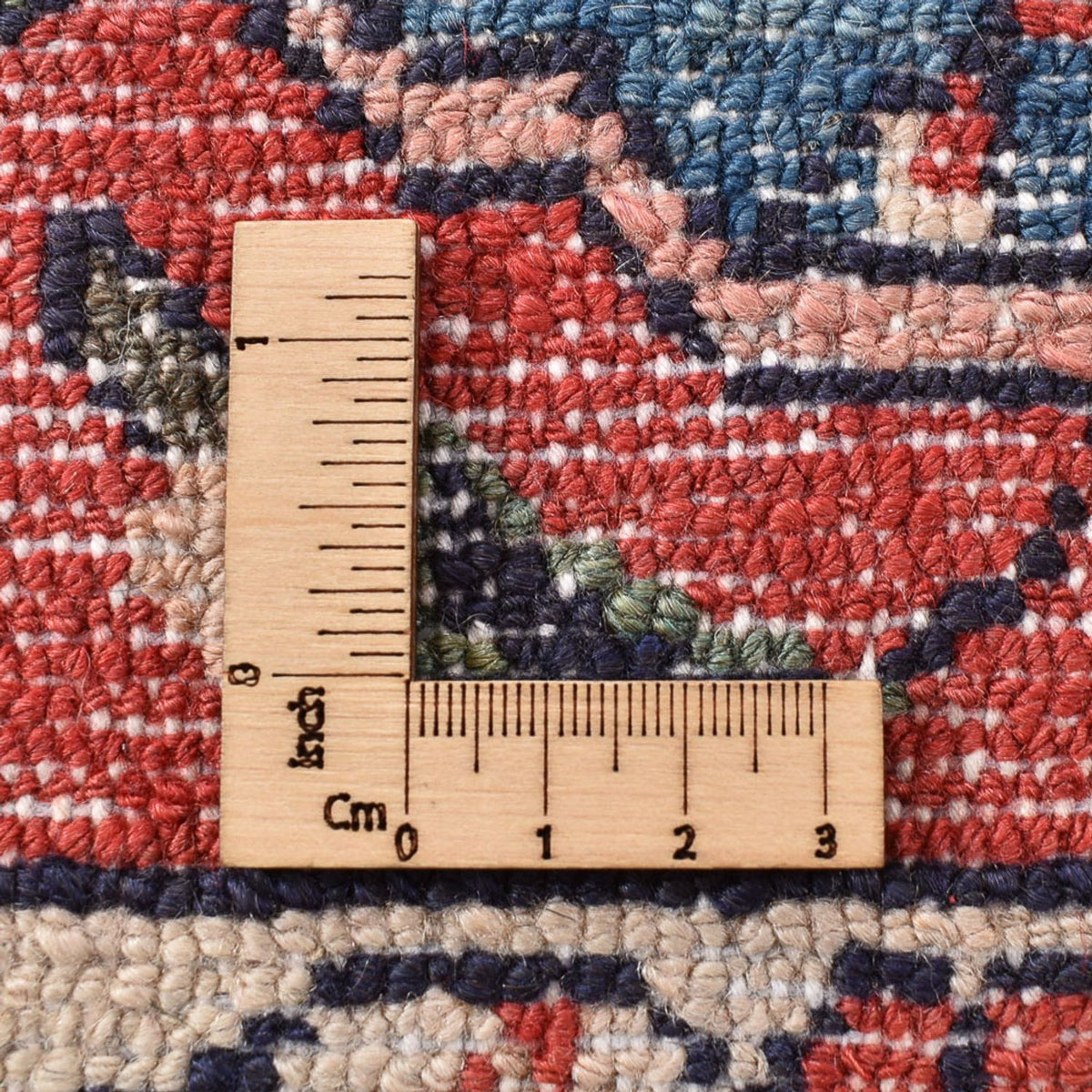 Perski dywan - Nomadyczny - 340 x 203 cm - ciemna czerwień