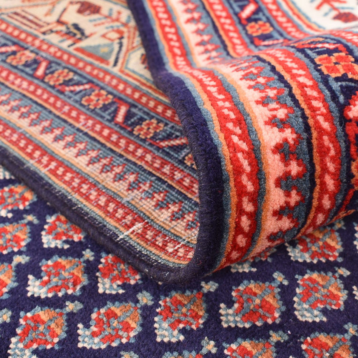 Dywan perski - Mir - 295 x 188 cm - ciemna czerwień