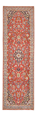 Biegacz Dywan perski - Keshan - 332 x 102 cm - czerwony