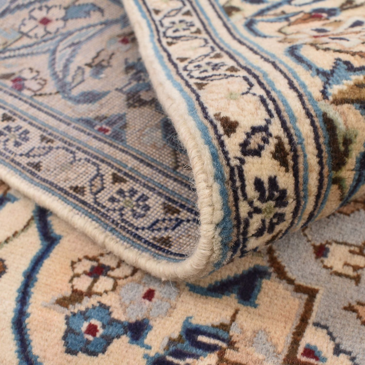 Dywan perski - Keshan - 249 x 145 cm - piaskowy