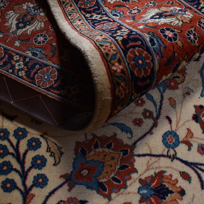 Dywan perski - Ghom - 292 x 210 cm - piaskowy