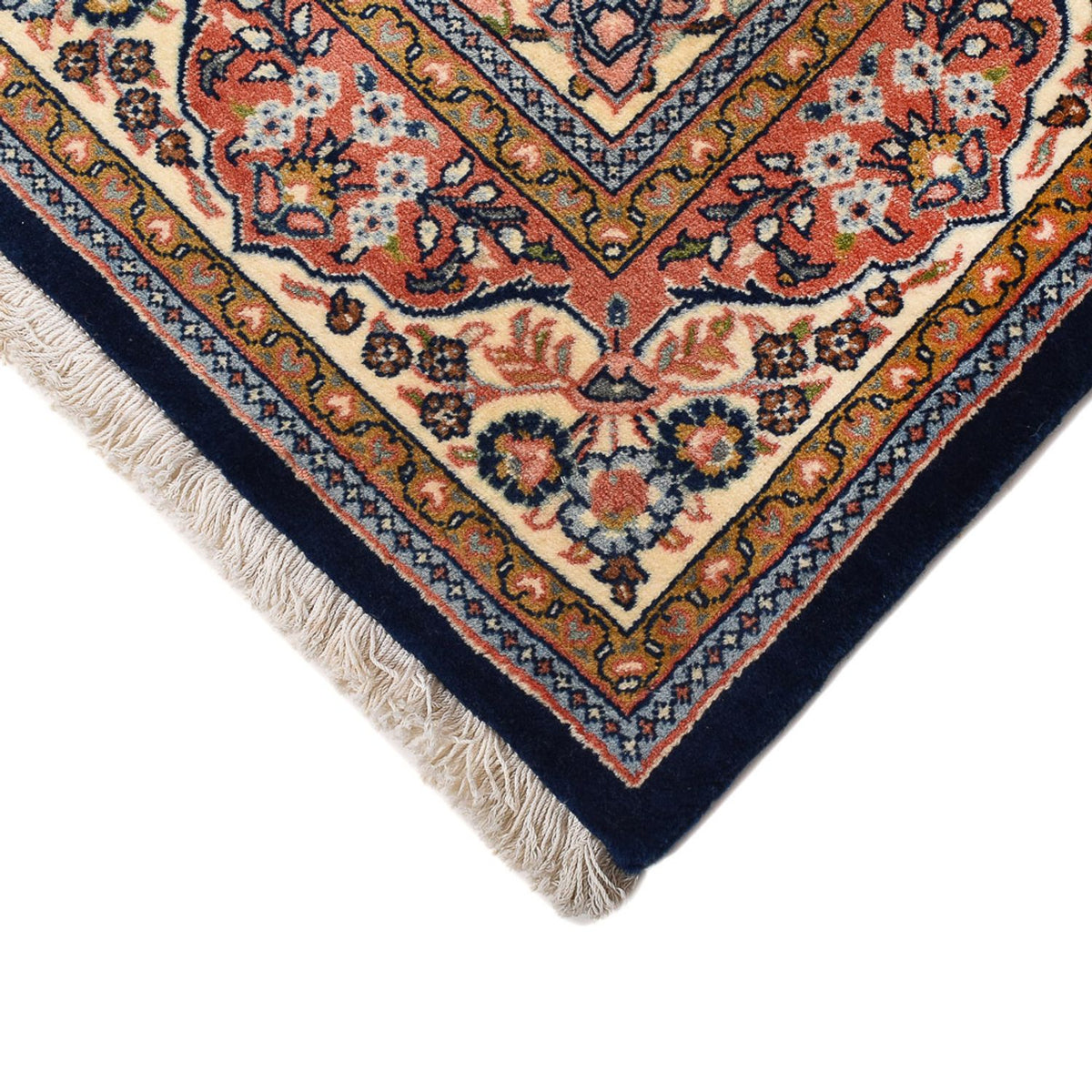 Dywan perski - Keshan - 206 x 140 cm - wielokolorowy