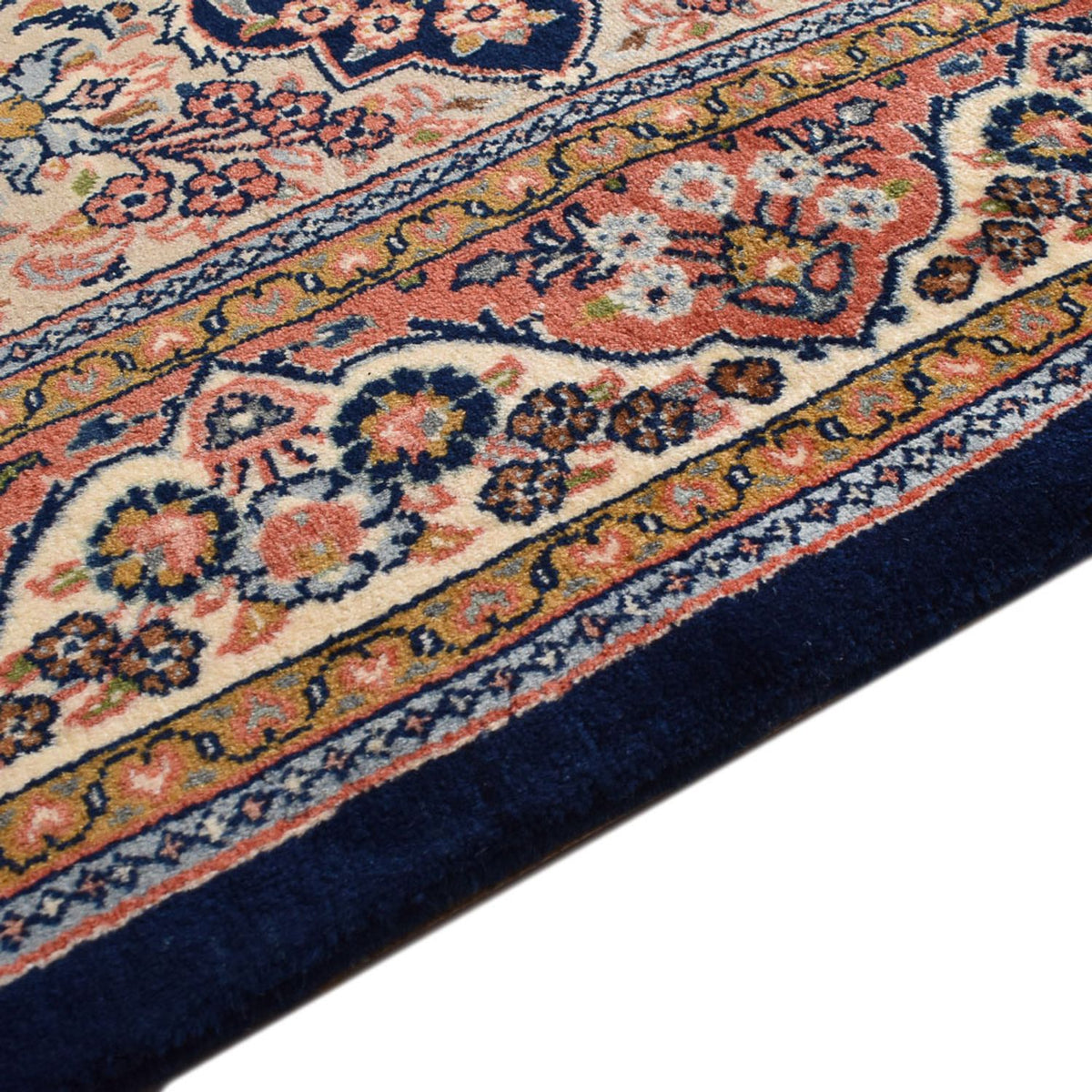 Dywan perski - Keshan - 206 x 140 cm - wielokolorowy