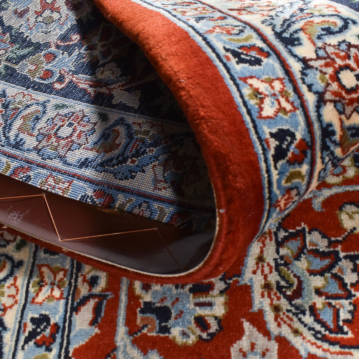 Dywan perski - Keshan - 348 x 253 cm - czerwony