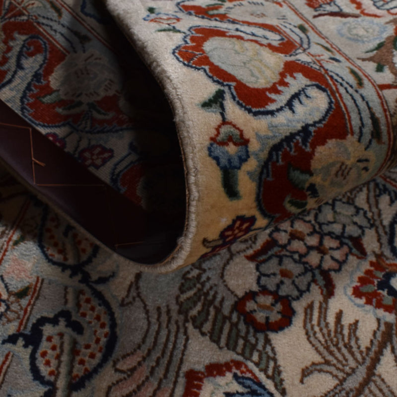 Dywan perski - Keshan - 301 x 201 cm - piaskowy