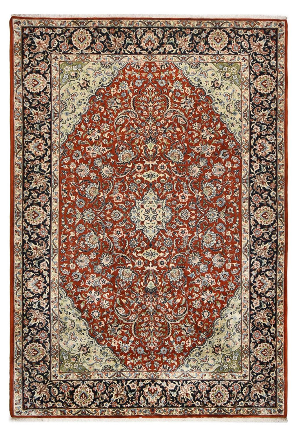 Dywan perski - Isfahan - Premium - 305 x 210 cm - czerwony