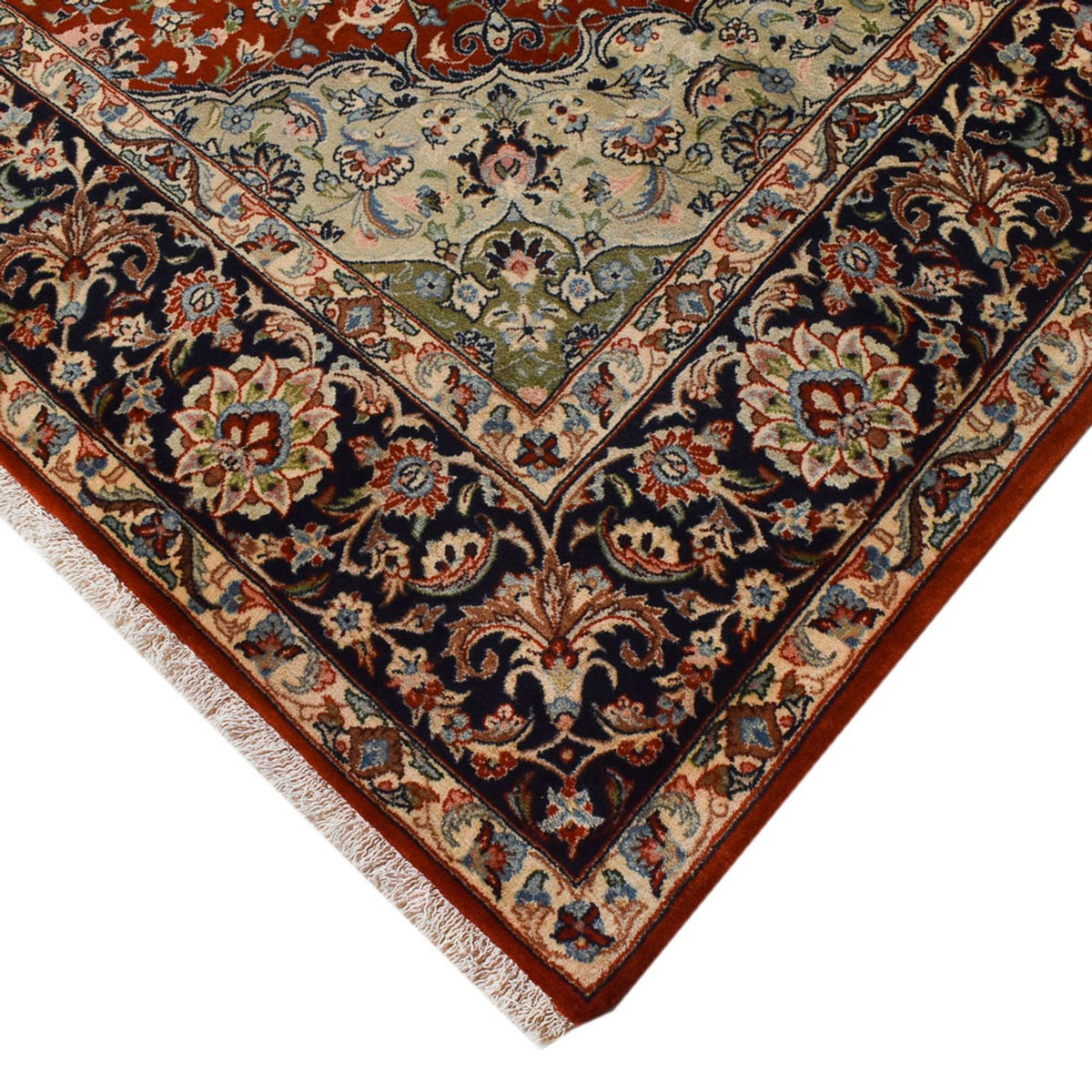 Dywan perski - Isfahan - Premium - 305 x 210 cm - czerwony