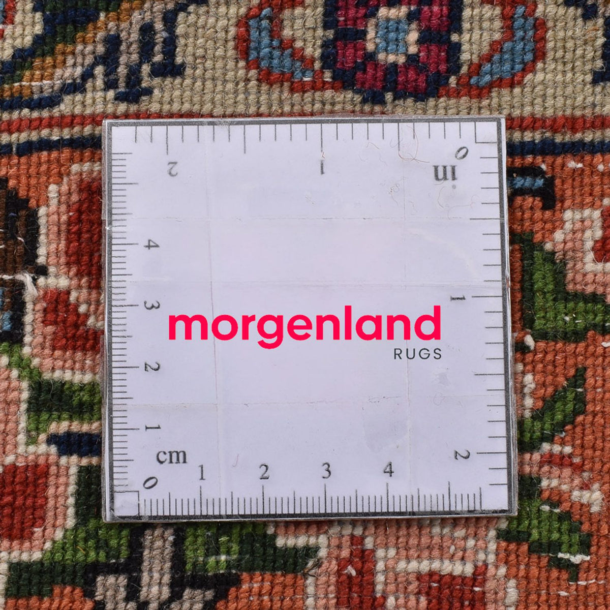 Dywan perski - Bijar - 222 x 140 cm - wielokolorowy