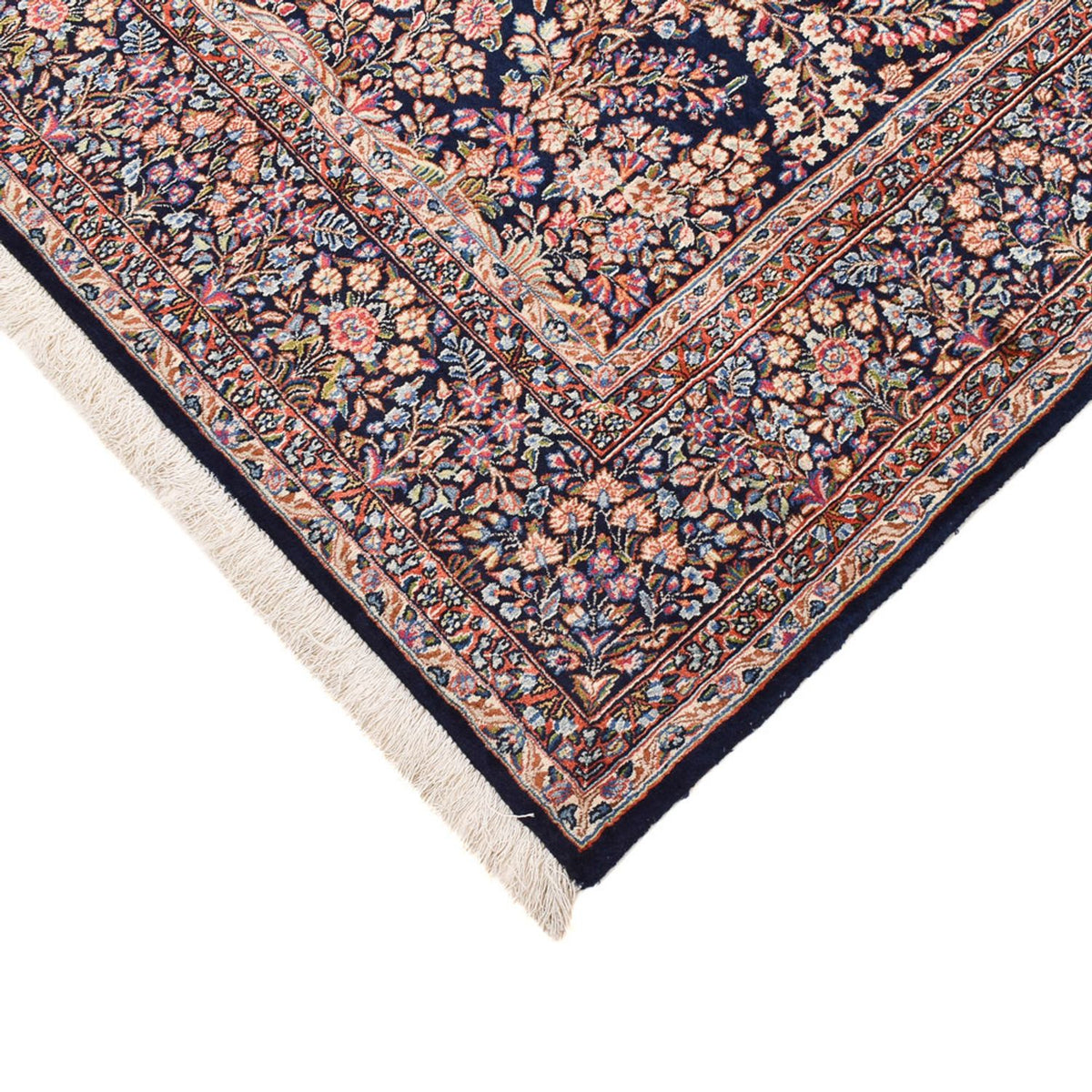 Dywan perski - Klasyczny - 302 x 206 cm - ciemnoniebieski