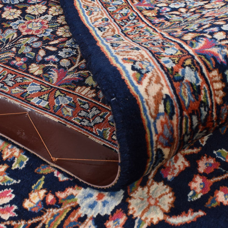 Dywan perski - Klasyczny - 302 x 206 cm - ciemnoniebieski