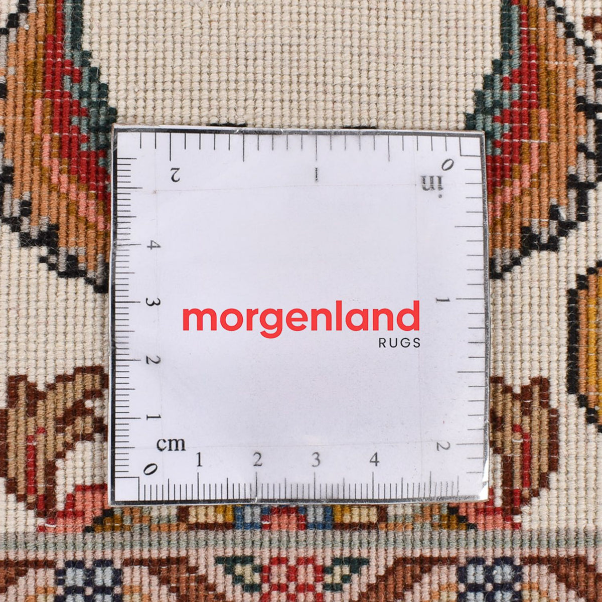 Biegacz Dywan perski - Tabriz - Premium - 314 x 79 cm - beżowy