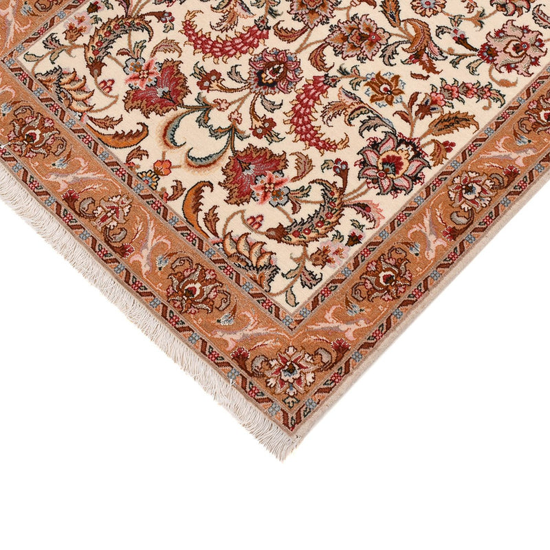 Biegacz Dywan perski - Tabriz - Premium - 317 x 72 cm - beżowy