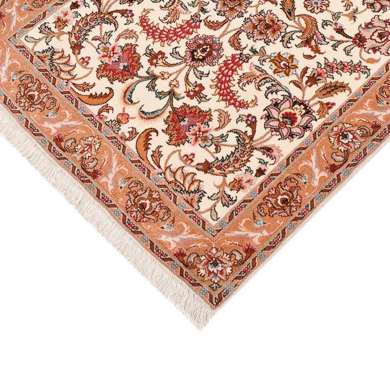 Biegacz Dywan perski - Tabriz - Premium - 315 x 80 cm - beżowy