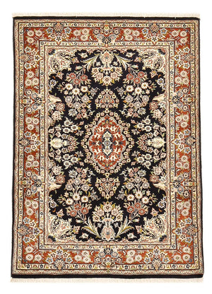 Dywan perski - Nain - 135 x 90 cm - ciemnoniebieski