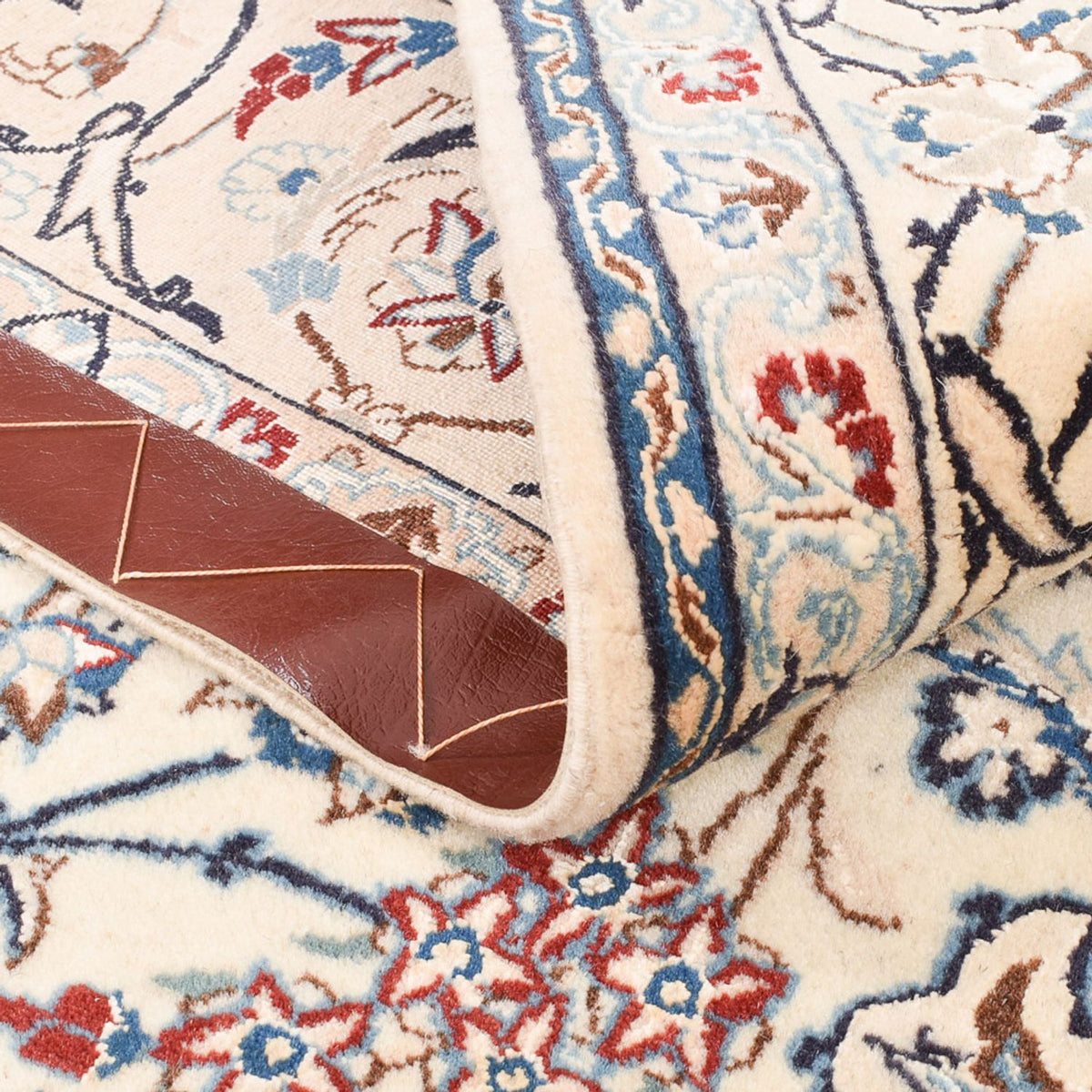 Dywan perski - Nain - Premium - 206 x 130 cm - beżowy