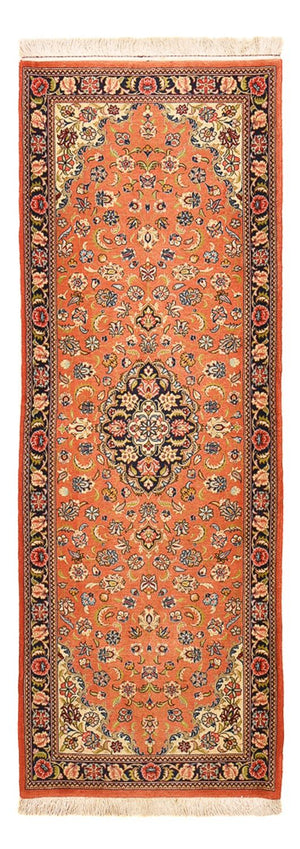 Biegacz Dywan perski - Ghom - 195 x 71 cm - pomarańczowy