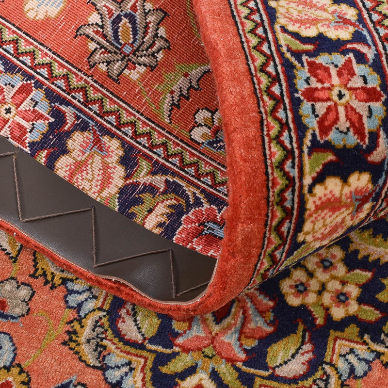 Biegacz Dywan perski - Ghom - 195 x 71 cm - pomarańczowy