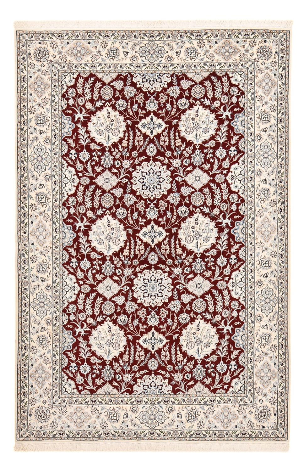 Dywan perski - Nain - Premium - 227 x 146 cm - czerwony