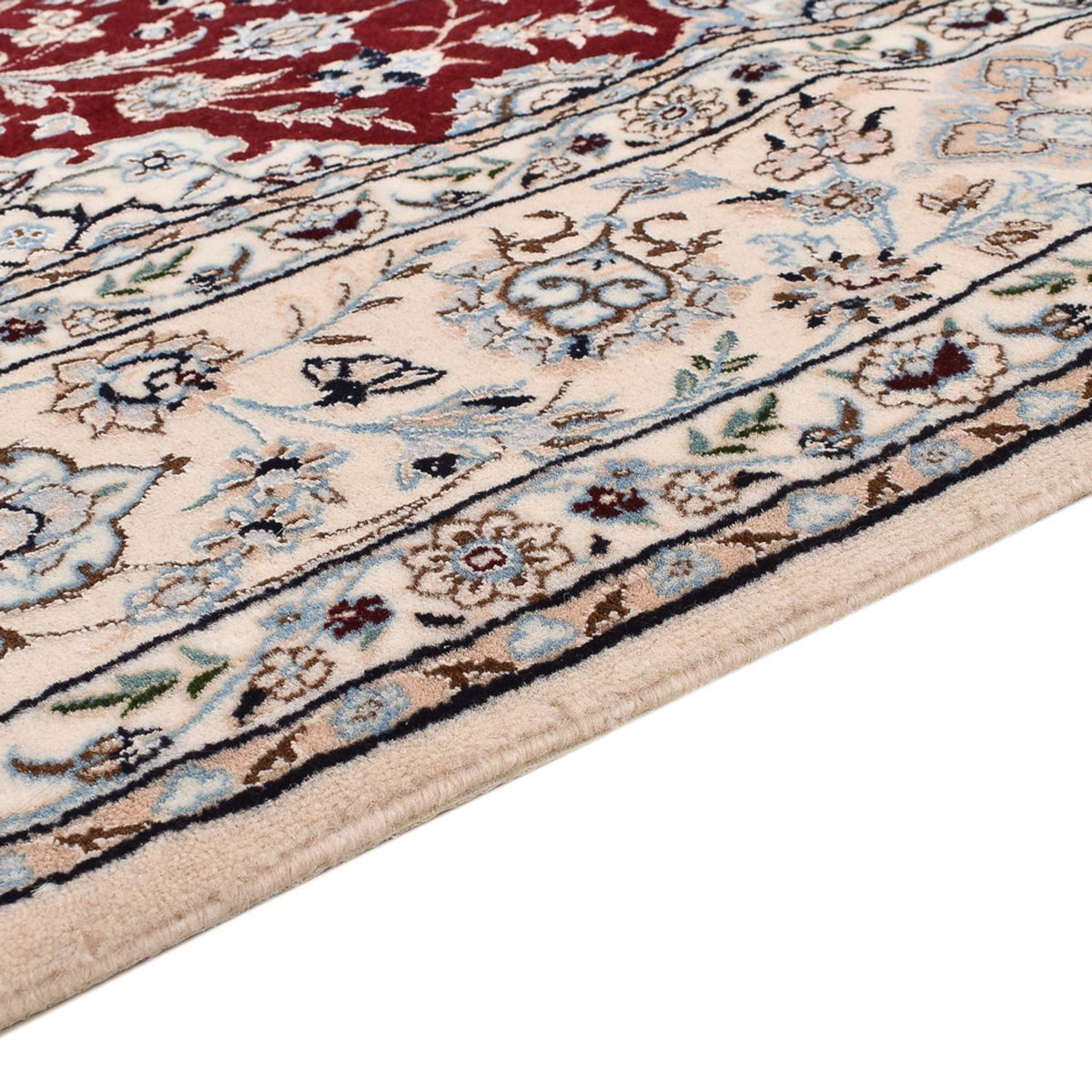 Dywan perski - Nain - Premium - 227 x 146 cm - czerwony