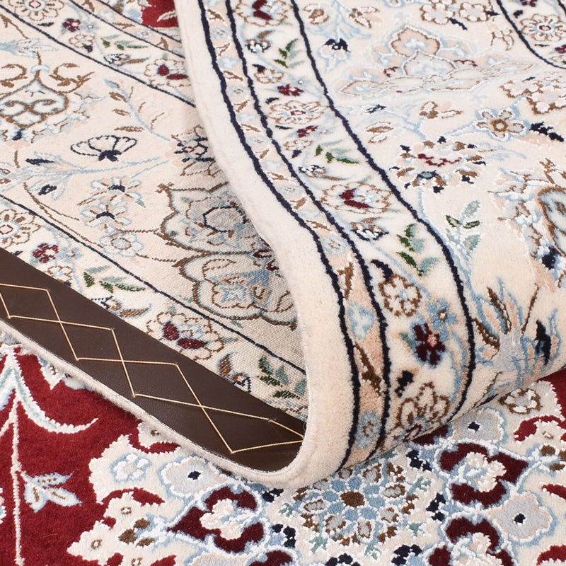 Dywan perski - Nain - Premium - 227 x 146 cm - czerwony