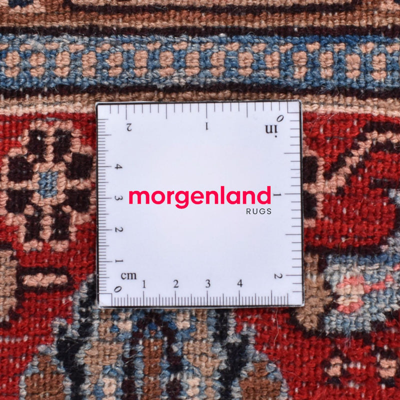 Dywan perski - Klasyczny kwadratowy  - 202 x 186 cm - ciemny beż