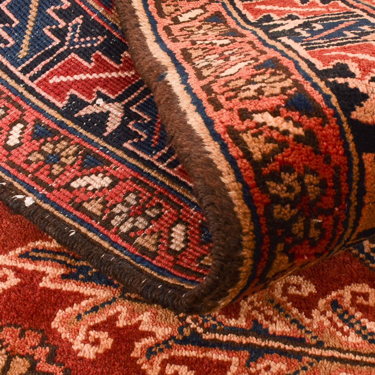 Biegacz Perski dywan - Nomadyczny - 340 x 114 cm - czerwony