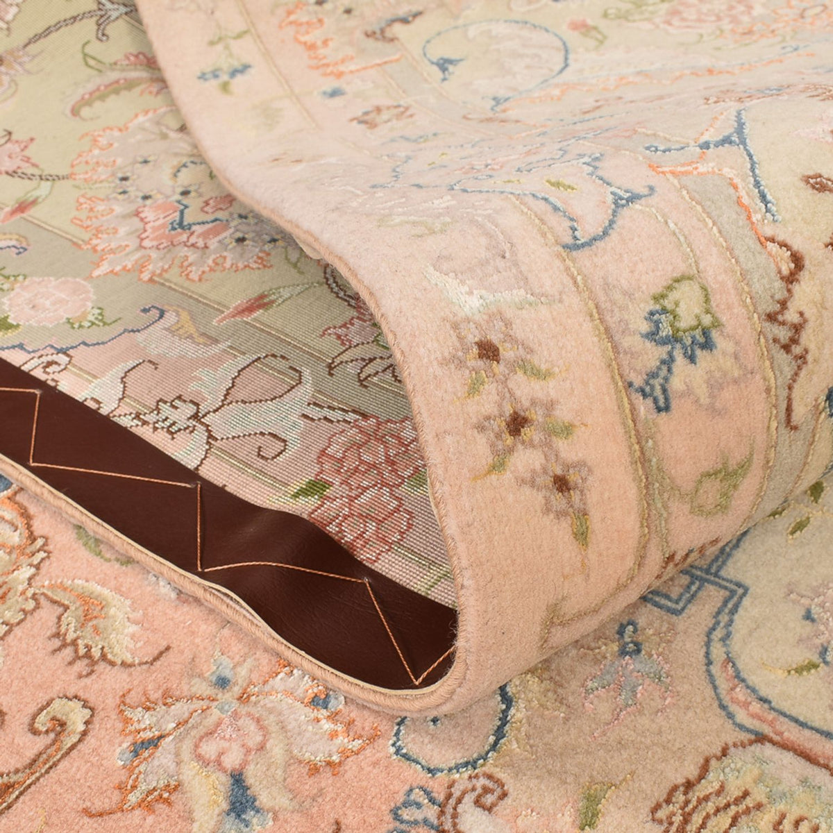 Dywan perski - Tabriz - Królewski - 303 x 201 cm - jasny beż