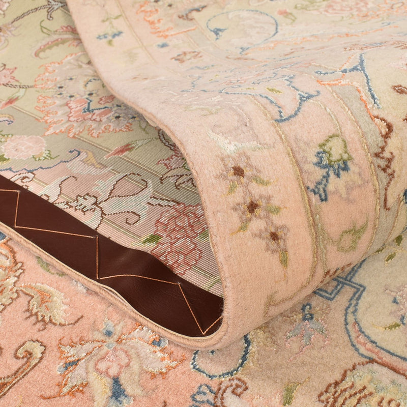 Dywan perski - Tabriz - Królewski - 303 x 201 cm - jasny beż