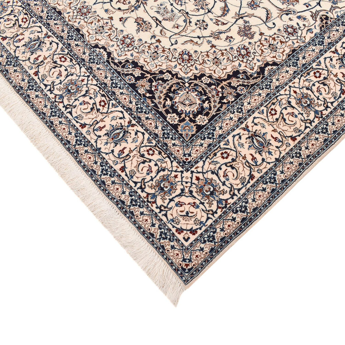 Dywan perski - Nain - Premium - 295 x 204 cm - kremowy