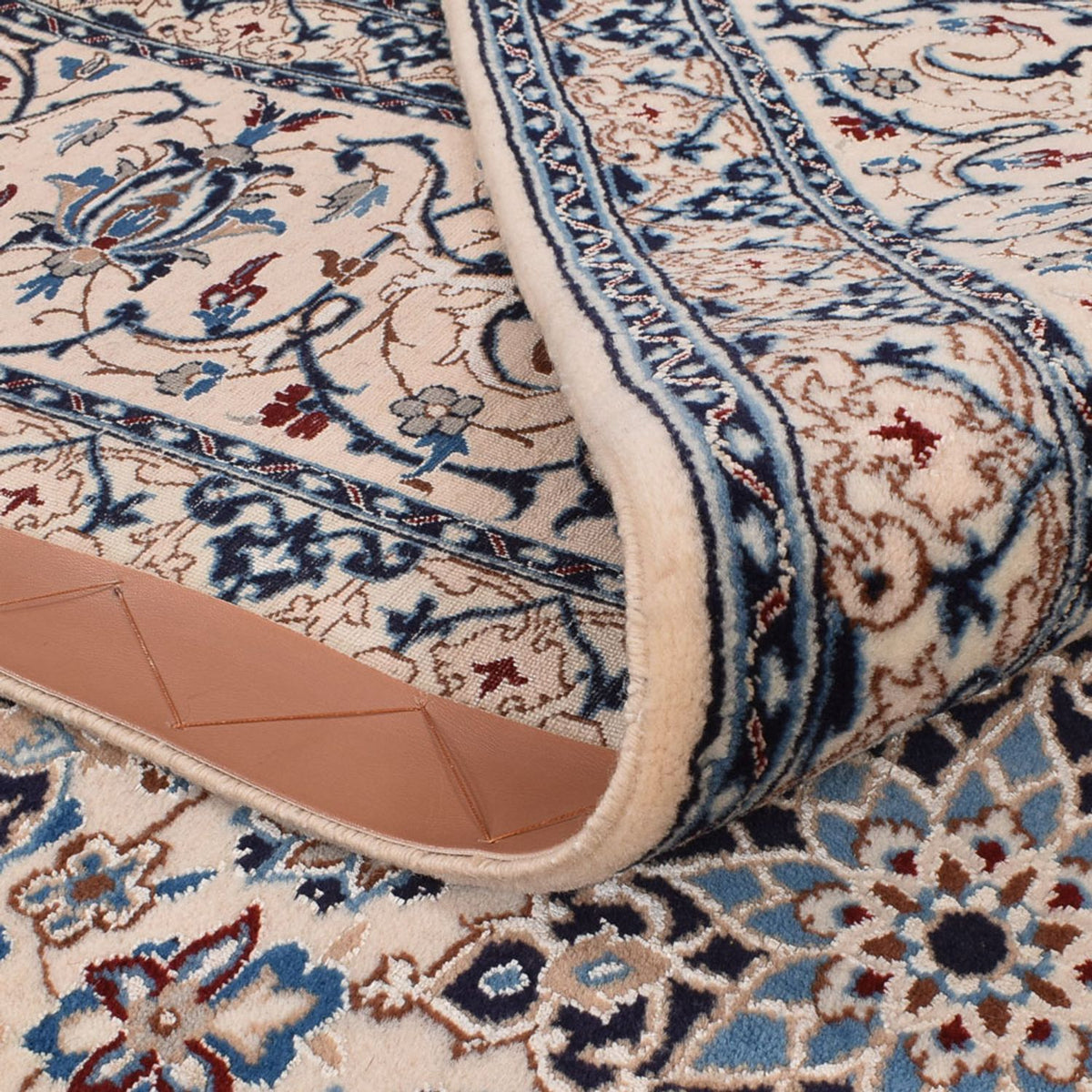 Dywan perski - Nain - Premium - 295 x 204 cm - kremowy