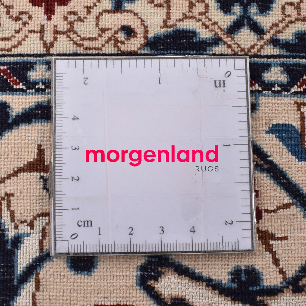 Dywan perski - Nain - Premium - 295 x 204 cm - kremowy