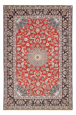 Dywan perski - Isfahan - Premium - 300 x 200 cm - czerwony