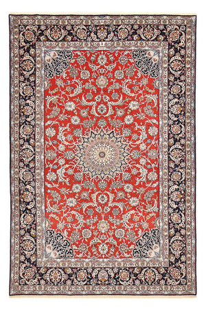 Dywan perski - Isfahan - Premium - 300 x 200 cm - czerwony