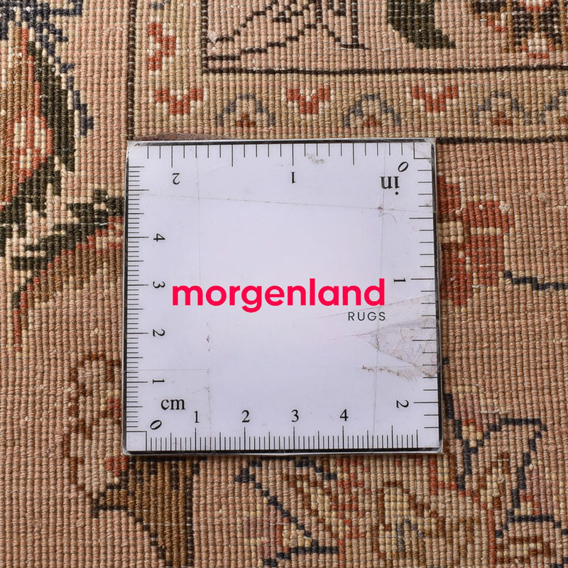 Dywan perski - Keshan - 305 x 203 cm - beżowy